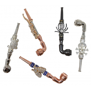 Fancy Metal Pipe 12ct Display